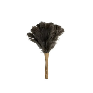 SIMPLE GOODS Dammvippa – Strutsfjäder & Bokträ