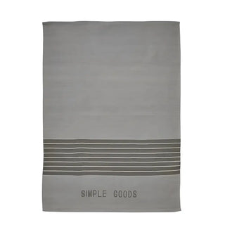 SIMPLE GOODS Striped kitchen towel - 70x50 cm