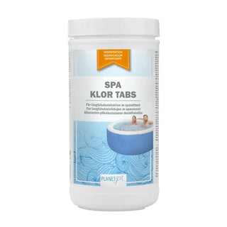 PLANET SPA Klor Tabs 20g (långtidsverkande) från Planet Spa