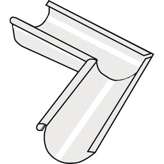 RÄNNVINKEL INNER 125 VIT - PLANNJA