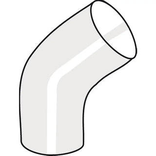 Rörvinkel 75 70Gr Svart - PLANNJA