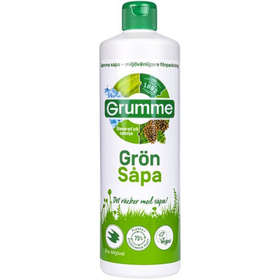 Grumme Såpa Grön - 750ml - CleanNest