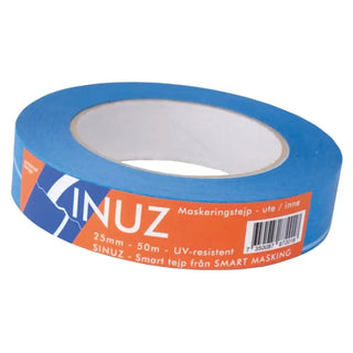 MASKERINGSTEJP SINUZ UV 25MMX50M - SINUZ