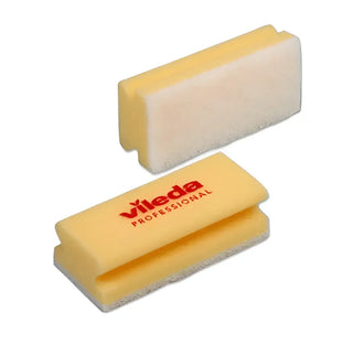 Vileda Skursvamp Vit 10-pack randig