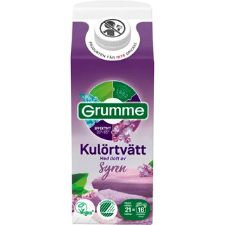 Grumme Flytande Kulörtvätt Syren - 750ml vitt