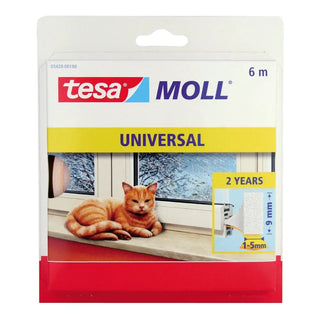 DAMMTÄTNINGSLIST VIT 6M        TESA - TESA