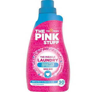 The Pink Stuff Sens Non Bio Flytande Tvättmedel - 960ml vitt