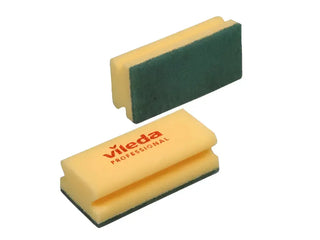 Vileda Skursvamp Grön 10-pack randig