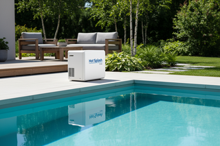 Hot Splash 3,5 kW — billigaste poolvärmepumpen