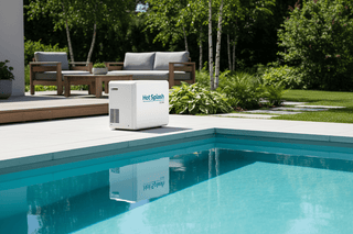 Hot Splash 3,5 kW — billigaste poolvärmepumpen - CleanNest