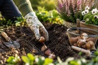 Lökplantning 2026 — rätt djup och rätt verktyg för blomning - CleanNest