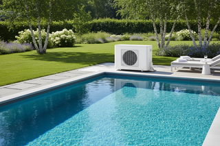 Summer Fun Style & Silence — poolvärmepump med bakutblås