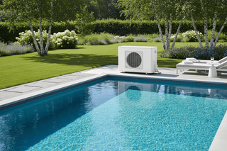Summer Fun Style & Silence — poolvärmepump med bakutblås - CleanNest
