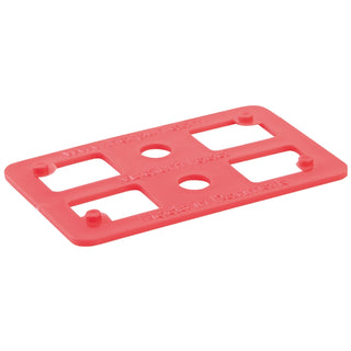 Pallnbricka 80X50X2Mm Röd 500St - HARPUN