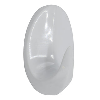 Krok Oval Medium Vit Självhäftande - BAREBO