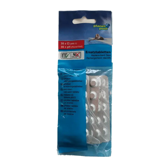 Planet Pool Ersättningstabletter pH/klor/brom | CleanNest
