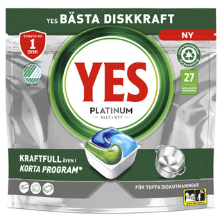 Yes Maskindisk Platinum Original 27-Pack