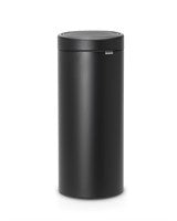 Brabantia Touch Bin New Mineral Moonlight Black - 30L