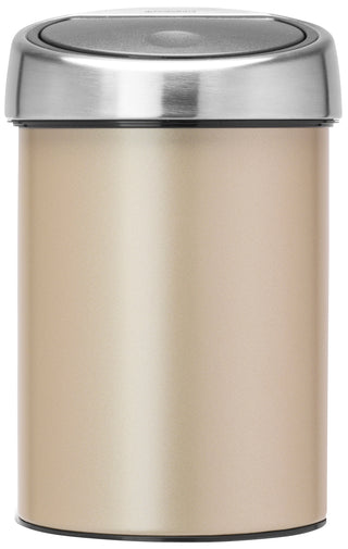 Brabantia Touch Bin  Blankborstad i Champagne - 3L