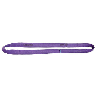Rundsling 1T 0,5M Sömlös Violett - GUNNEBOLI