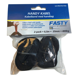 Kabelband M Handtag 25Mm 0,5M 2Pack - FASTY