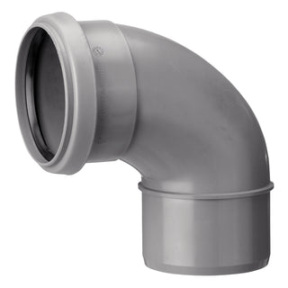 Rörböj Ht M 1 Muff 110 90Gr Svängd - INOWA