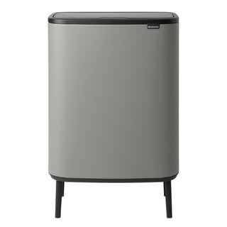 Brabantia Bo Touch Bin Med Ben Mineral Concrete Grey - 2x30L