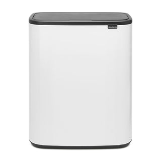 Brabantia Bo Touch Bin Vit - 2x30L