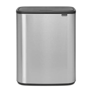 Brabantia Bo Touch Bin Mattborstat Stål Fingerprint Proof - 2x30L gyllene i rostfritt-stal