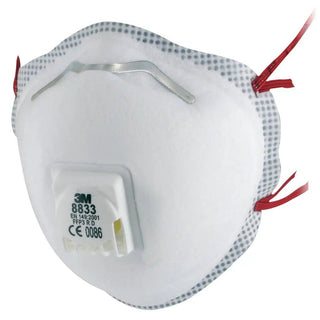 3M Andningsskydd 8833f P3 10p | CleanNest - 3M | CleanNest