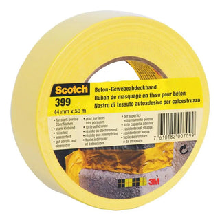 3M Betongtejp 399 44mmx50m Gul | CleanNest - 3M | CleanNest