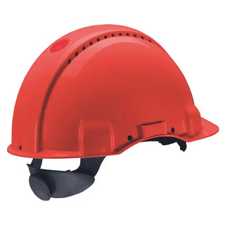 SKYDDSHJÄLM G3000 UVICATOR RÖD - 3M