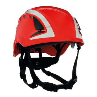 SKYDDSHJÄLM SECURE FIT RÖD X5005V - 3M