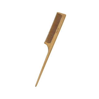 Hjärtligt Kam med handtag Trä beige