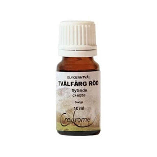 Crearome Tvålfärg Röd - 10ml