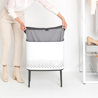 Brabantia Bo Tvättkorg Vit - 60L