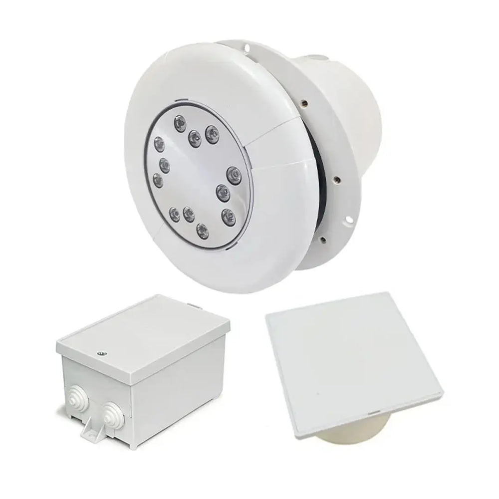 Vitalia PREMIUM belysningspaket RGB LED pool färgskiftande 12V transformator