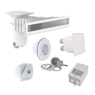 Vitalia Inbyggnadspaket RGB Paket för träpooler, | CleanNest