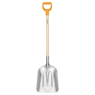 SNÖ- OCH SPANNMÅLSSKYFFEL ALU TRÄ - FISKARS