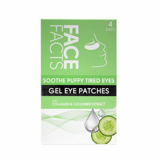 Facefacts - Gel Eye Patches Tired Eyes 4-pack