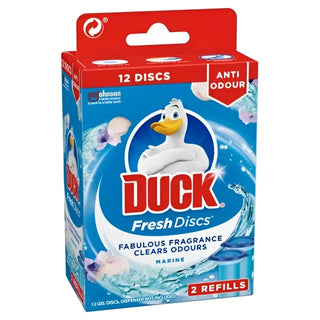 Duck Fresh Discs Marine Refill - 2x36ml vitt