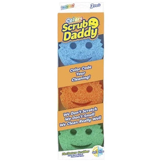 Scrub Daddy - Rengöringssvamp Colour 3-pack