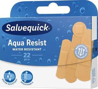 Salvequick Plåster Aqua Resist Mix - 22p