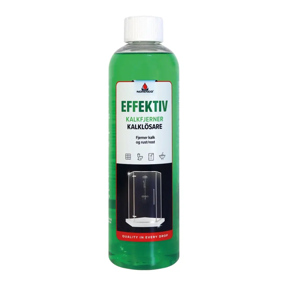 Norenco kalkborttagning effektiv 500ml duschvägg kakel porslin