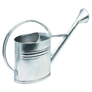 Nyby Vattenkanna zink med skruvstril - 5L gratt; silver