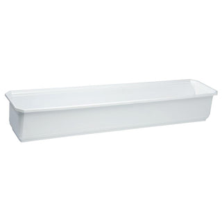BLOMLÅDA 70CM VIT PLAST  NYBY - NYBY