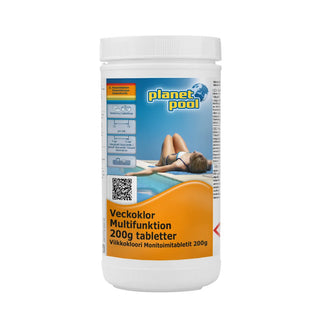PLANET POOL Veckoklor Multifunktion 200g 1 kg