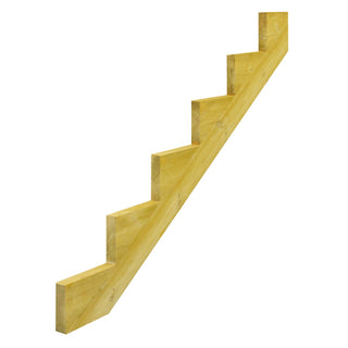 VANGSTYCKE TRÄ 6-STEG - HORTUS