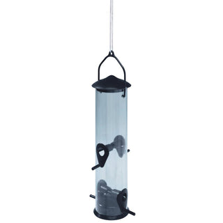 FÅGELMATARE RÖR 30 CM SVART - NYBY