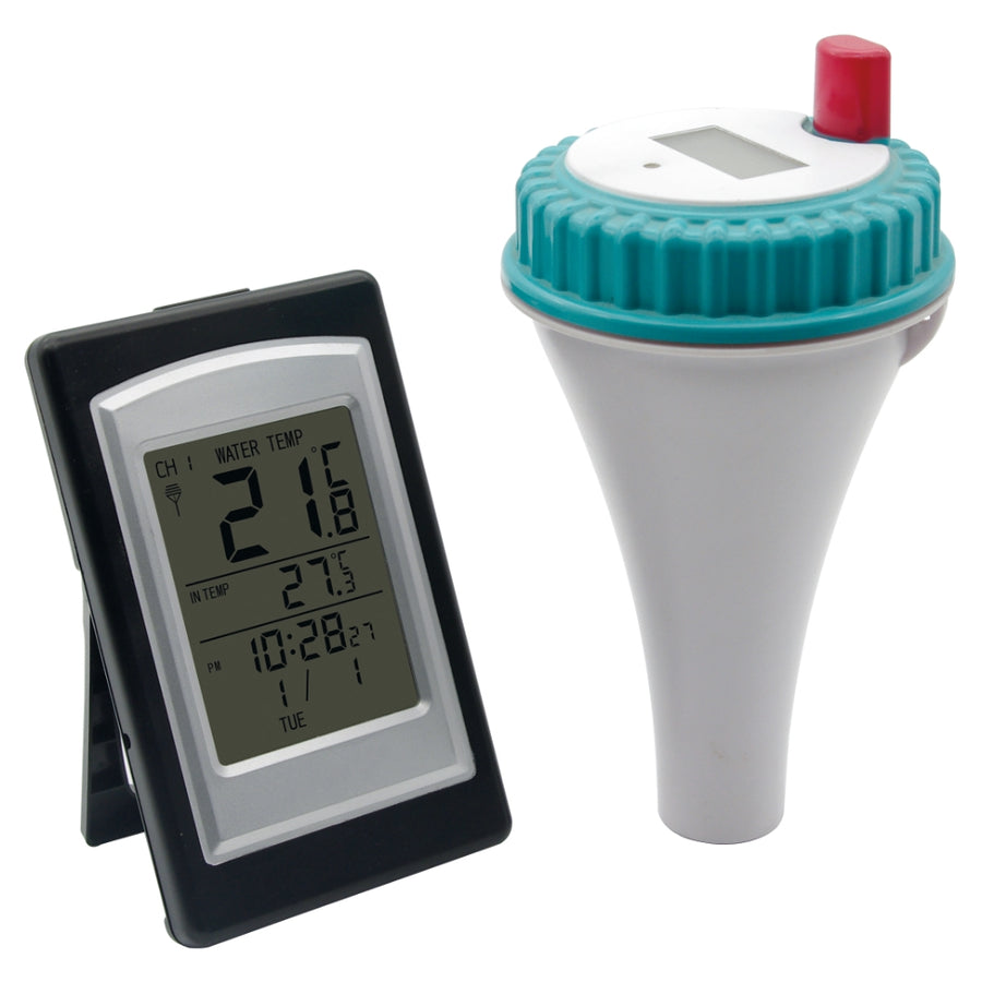 Viking trådlös pooltermometer pool mottagare inomhus temperatur 433MHz